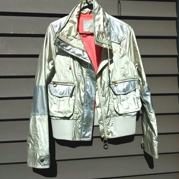 COOGI silver outerwear jacket - Picture 2 of 4